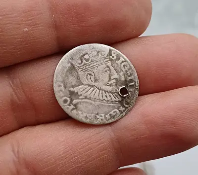 Обява: Сигизмунд 3 гроша Полша 1615 г.