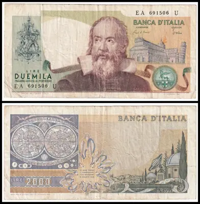 Обява: 🇮🇹 Италия 1983 2000 лири 🇮🇹