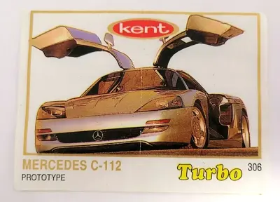 Обява: ⭐ Картинка Turbo Турбо жълто 306 Mercedes C-112 ⭐