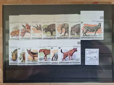 Обява: Бурунди 1983 – WWF - Диви животни – пълна серия от 13 пощенски марки MNH