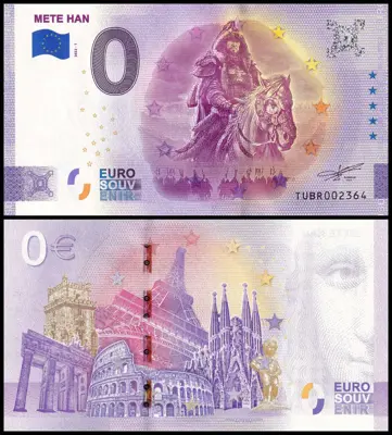 Обява: ⭐ Турция 2022 0 евро Mete Han UNC нова ⭐