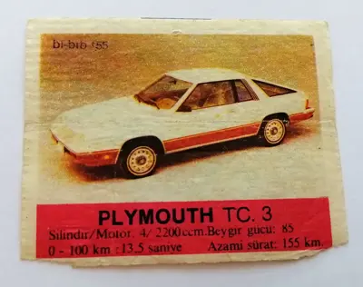 Обява: ⭐ Картинка Би Бип Bi Bib 155 Plymouth TC. 3 ⭐