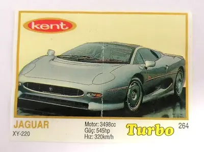 Обява: ⭐ Картинка Turbo Турбо жълто 264 Jaguar XY-220 ⭐