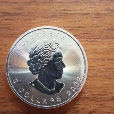 Обява: 1 oz сребро Кленов лист