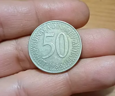 Обява: 50 динара Югославия 1986