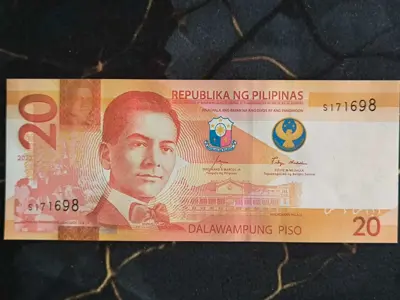 Обява: Банкнота - Филипини - 20 писо UNC | 2022г.