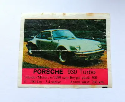 Обява: ⭐ Картинка Би-Бип 129 Porsche 930 Turbo ⭐