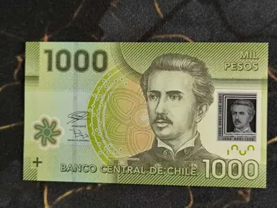 Обява: Банкнота - Чили - 1000 песо UNC | 2020г.