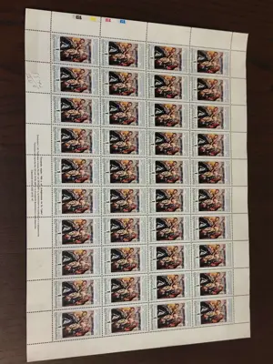 Обява: Пощенски марки "450 години от рождението на Ел Гроко"