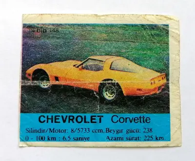 Обява: ⭐ Картинка Би-Бип 148 Chevrolet Corvette ⭐