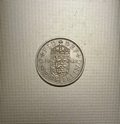 Обява: 1 шилинг Великобритания 1960