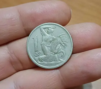 Обява: 1 крона Чехословакия 1923