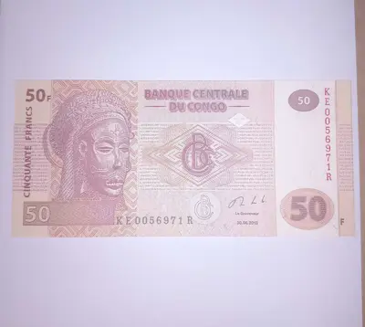 Обява: Конго 50 франка 2013 UNC