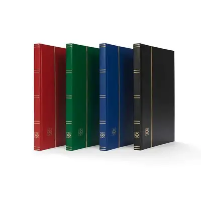 Обява: албум за марки Basic 16 черни листа формат А4 - Leuchtturm