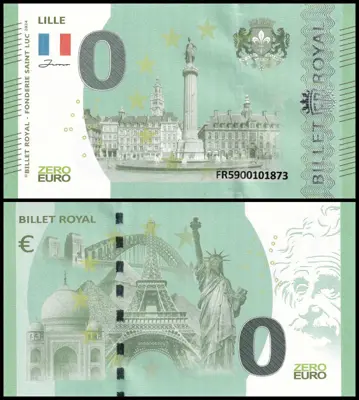 Обява: 🇫🇷 Франция 2024 0 евро Lille UNC нова 🇫🇷