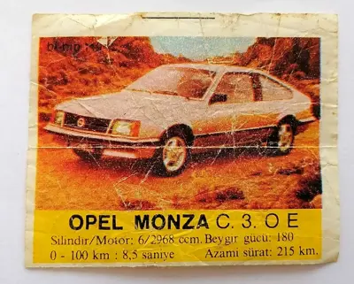 Обява: ⭐ Картинка Би Бип Bi Bib 119 Opel Monza C. 3. O E ⭐