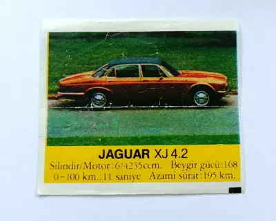 Обява: ⭐ Картинка Би-Бип 138 Jaguar XJ 4.2 ⭐