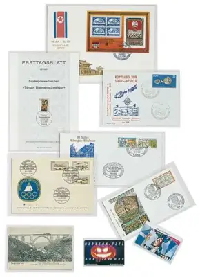 Обява: Опаковки за картички 889 Линднер - 50 бр/оп.