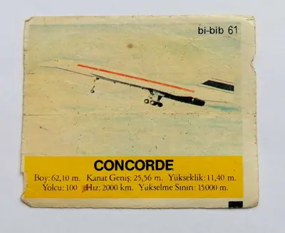 Обява: ⭐ Картинка Би-Бип 61 Concorde ⭐