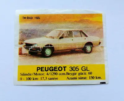 Обява: ⭐ Картинка Би-Бип 165 Peugeot 305 GL ⭐