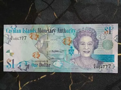 Обява: Банкнота - Кайманови Острови - 1 долар UNC | 2018г.