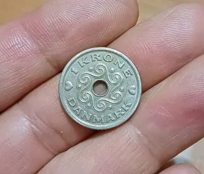 Обява: 1 крона Дания 1992