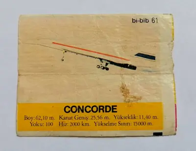 Обява: ⭐ Картинка Би-Бип 61 Concorde ⭐