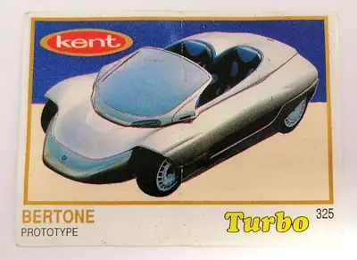 Обява: ⭐ Картинка Turbo Турбо жълто 325 Bertone Prototype ⭐