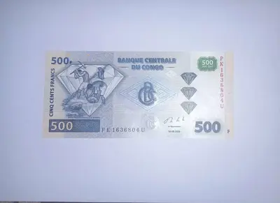 Обява: Конго 500 франка 2013 UNC