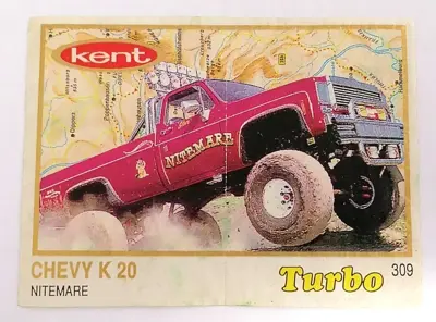 Обява: ⭐ Картинка Turbo Турбо жълто 309 Chevy K 20 Nitemare ⭐