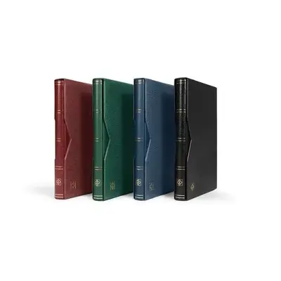Обява: Leuchtturm Premium албум за марки LUX 16 черни листа + кутия / касета