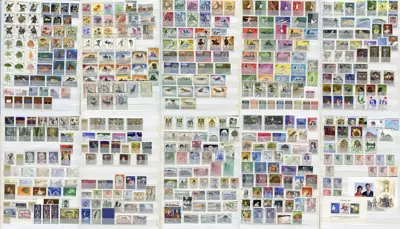 Обява: Албум Stanley Gibbons A4 с 450 чисти марки (MNH) Сан Марино, Люксембург, Лихтенщайн