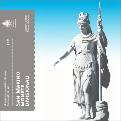 Обява: Сан Марино 2025 година - Евро сет от 1 цент до 2 евро BU