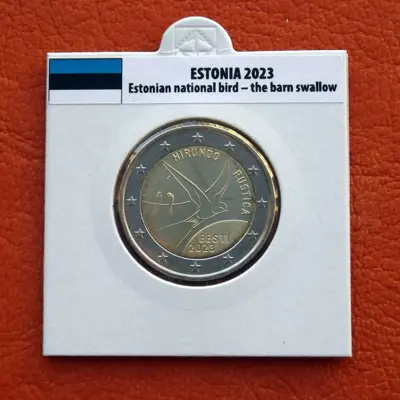 Обява: Естония • Лястовица • 2 евро • 2023