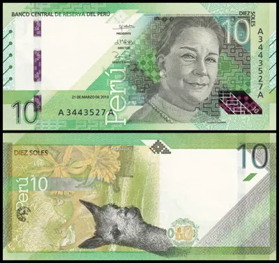 Обява: 🇵🇪 Перу 2019 10 солес UNC нова 🇵🇪