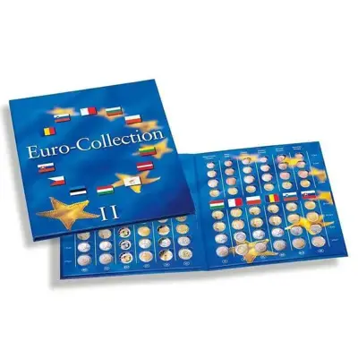 Обява: албум за монети PRESSO, Euro Collection Том 2 - Нови страни членки на Еврозоната