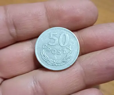 Обява: 50 гроша Полша 1974