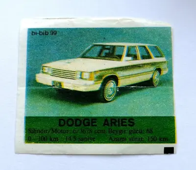 Обява: ⭐ Картинка Би-Бип 99 Dodge Aries ⭐