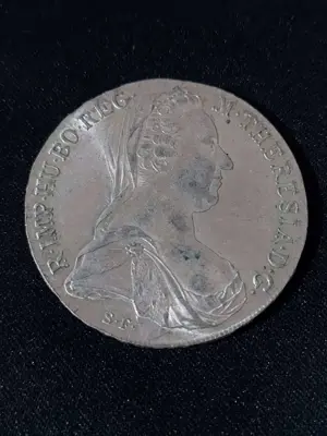Обява: Австрия 1780 - 1 талер - Мария Терезия , рестрайк #3 , Сребърна монета