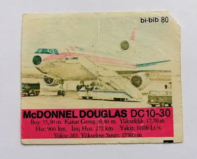 Обява: ⭐ Картинка Би-Бип 80 McDonnel Douglas Dc 10-30 ⭐