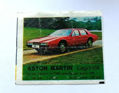Обява: ⭐ Картинка Би-Бип 130 Aston Martin Lagonda ⭐