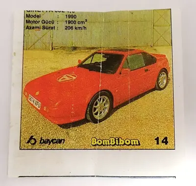 Обява: ⭐ Картинка BomBibom 1-60 14 Ginetta 632 1.9 ⭐