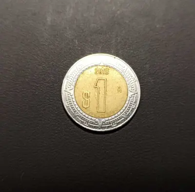 Обява: 🇲🇽 Мексико 2018 1 песо 🇲🇽