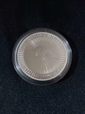 Обява: Австралия 2023 - 1 долар - Кенгуру - 1 OZ - Сребърна монета