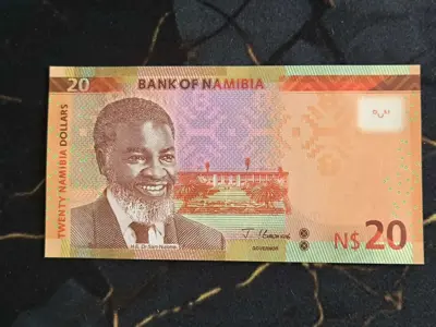 Обява: Банкнота - Намибия - 20 долара UNC | 2021г.