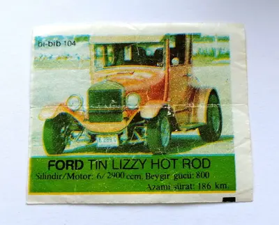 Обява: ⭐ Картинка Би-Бип 104 Ford Tin Lizzy Hot Rod ⭐
