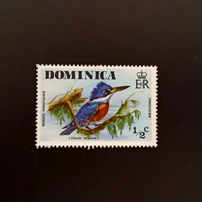 Обява: 🇩🇲 Доминика 1976 1/2 цента Диви Птици 🇩🇲