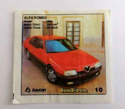 Обява: ⭐ Картинка BomBibom 1-60 10 Alfa Romeo ⭐