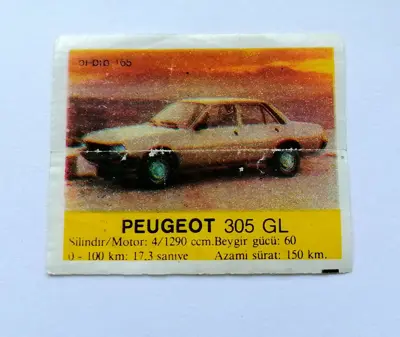 Обява: ⭐ Картинка Би-Бип 165 Peugeot 305 GL ⭐