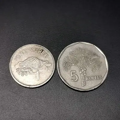 Обява: 🇸🇨 Лот монети Сейшели 2 броя 🇸🇨